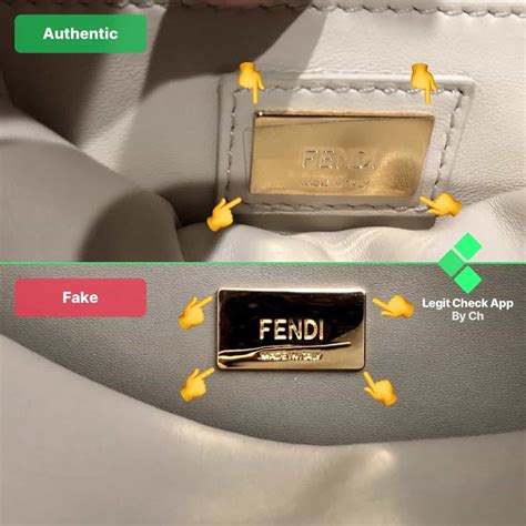 how to spot a fake fendi peekaboo|real or fake fendi.